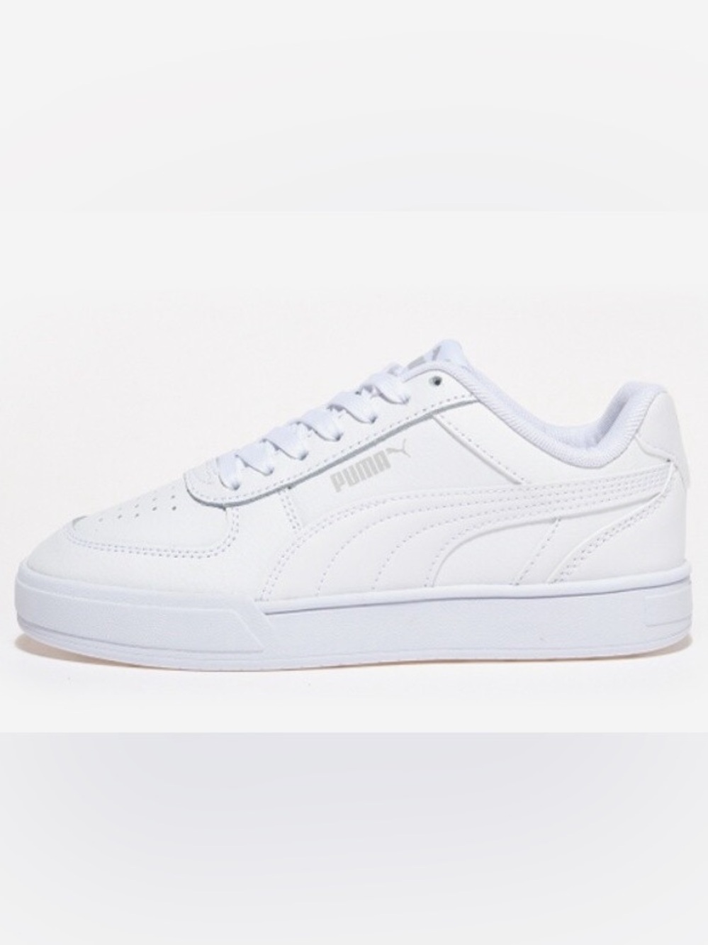 Puma Kids White Caven Classic Sneakers